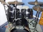 MAPEX QR BLACK ON BLACK. MAPEX QR ROCK Drum kit for....