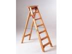 TIMBER INDUSTRIAL 10 TREAD STEPLADDER,  little used, ....