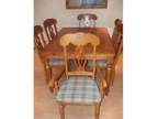 Pine Dining Room Table. This table is in good condition....