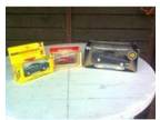 collectable cars. x3 brand new model cars still boxed, ....